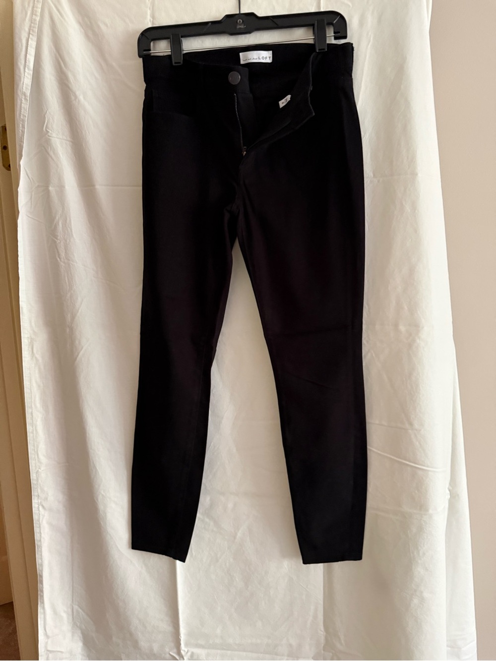 LOFT Black Skinny Chinos